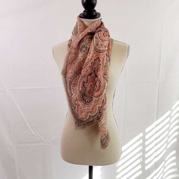 Outback Red Accessories - Outback Red Square 100% Wool Scarf Wrap